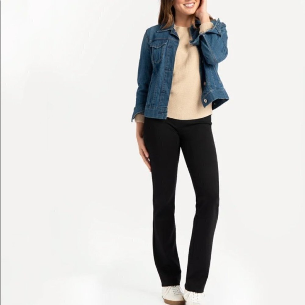 Betabrand Straight-Leg |‎ Classic Dress Pant Yoga Pants